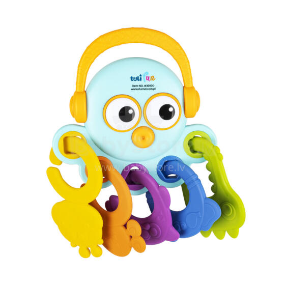 TULI FUN TF 30100 Octopus with teethers