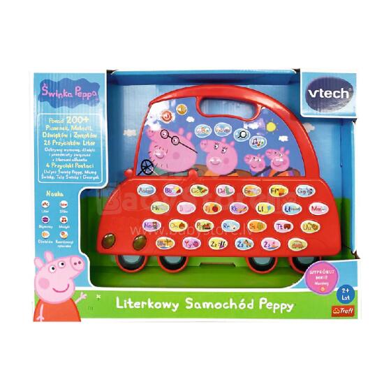 VTECH 61806 Машинка Пеппы с алфавитом