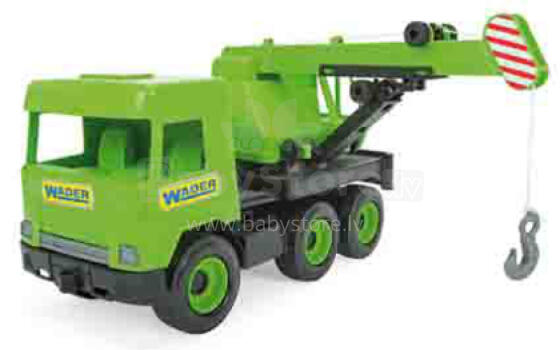WADER 32102 Middle Truck - Green crane