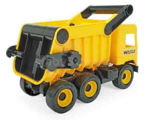 WADER 32121 Middle Truck - Yellow Tipper