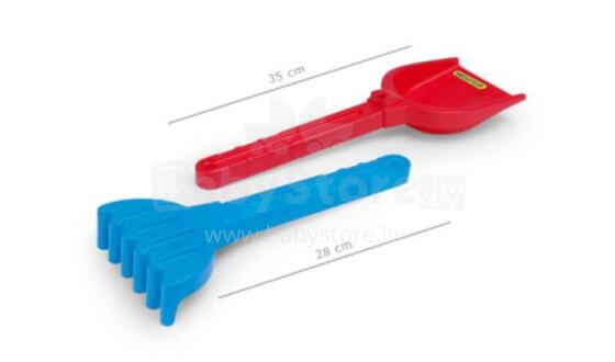 WADER 71120 Happy Summer - Lāpsta un grābeklis IML