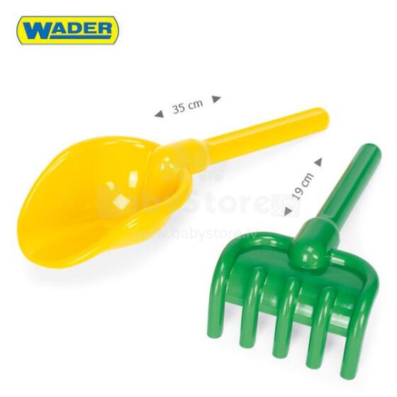 WADER 71130 Happy Summer - Lāpsta un grābeklis