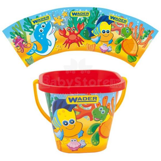 WADER 75044 Happy Summer - Sand set with IML 9 pcs. - 2 types