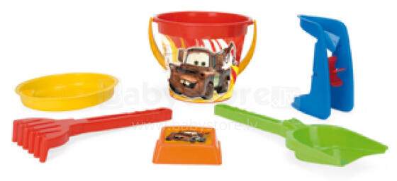 WADER 77637 Sand set large 6 elements CARS