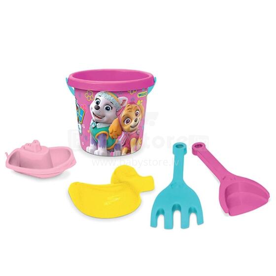 WADER 81552 Paw Patrol sand set 5 pcs pink small