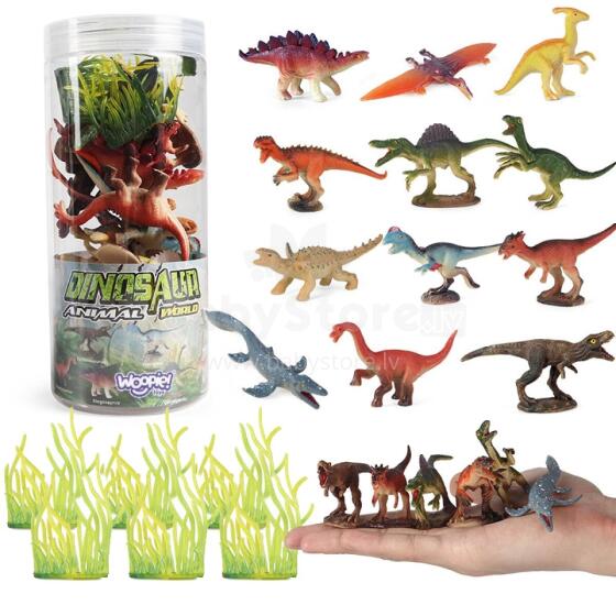 WOOPIE 47108 Set of 18 Dinosaurs figures