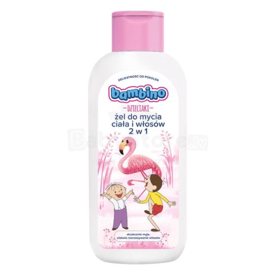 BAMBINO 83671 2in1 ķermeņa un matu mazgāšanas želeja 400ml