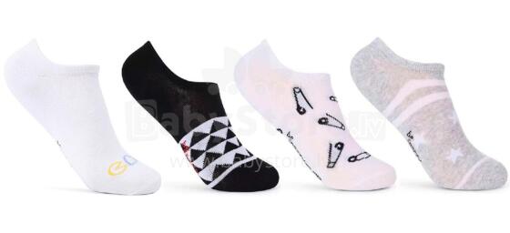 BE SNAZZY Patterned ankle socks ST-20 27/29 CH