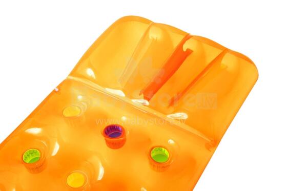BESTWAY 43014 Inflatable beach mattress orange 1.88x71