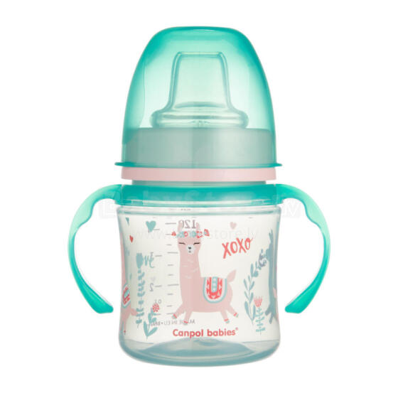CANPOL 35/207 EasyStart training cup 120ml - Sweet fun green