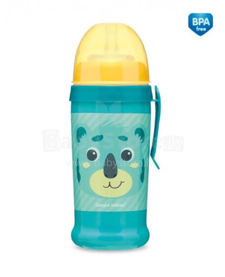 CANPOL 56/510 Hello Little koala non-spill bottle turquoise