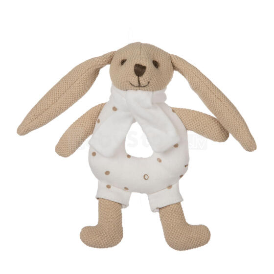 CANPOL 80/201 Soft rattle Bunny beige