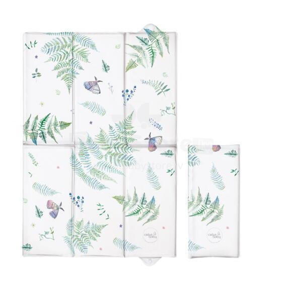 CEBA 305-123-653 Foldable Changing Mat 60x40 Watercolor World Polypody* SALE!