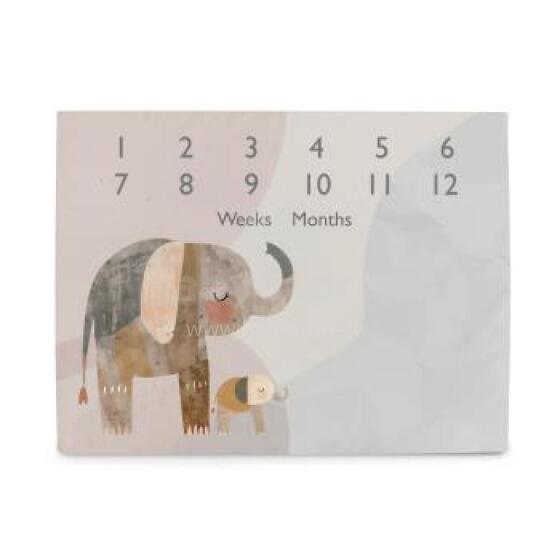 CEBA 309-000-781 Photo mat 92x72 Basic Elephant Family