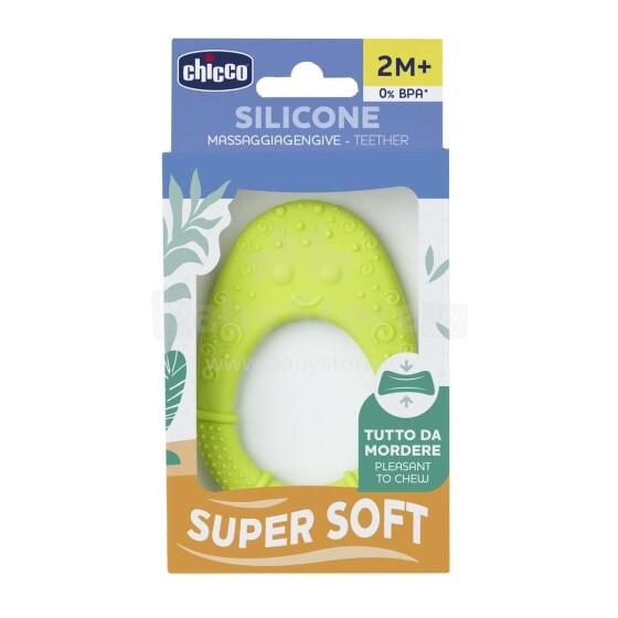 CHICCO 00028120300000 Soft Teether Avocado 2m+