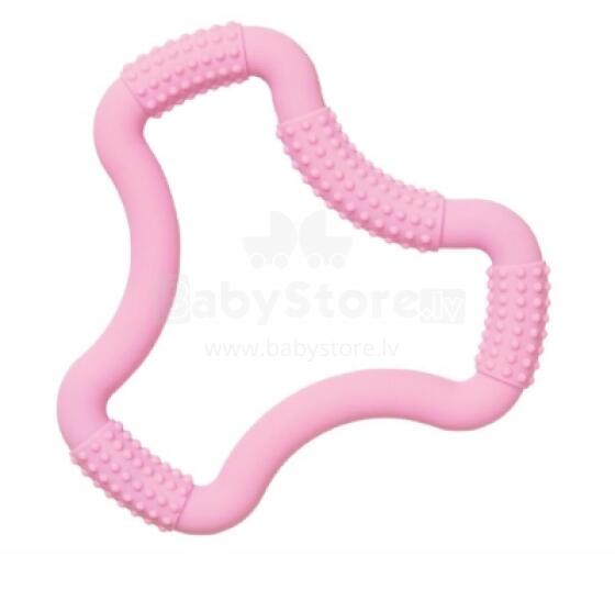 Dr. Browns TE101 Teether FLEXEES 3+ rozā