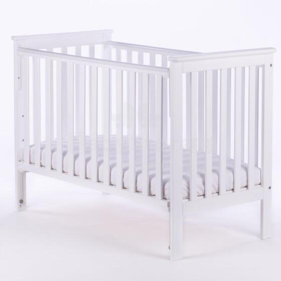 DREWEX LEO Bed with drop side, white/white
