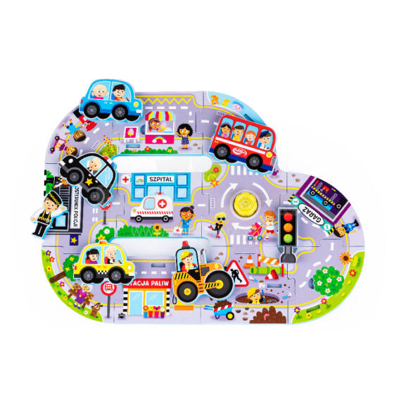 DUMEL DG 82337 Puzzle sounds around us city