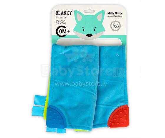 MILLY MALLY 14325 Plush Toy Blanket Green