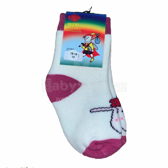 „Weri Spezias“ naujagimių kilpinių kojinių pliušinis 1001