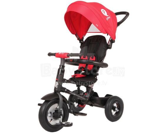 MILLY MALLY 3848 Qplay Tricycle Rito Rubber Red