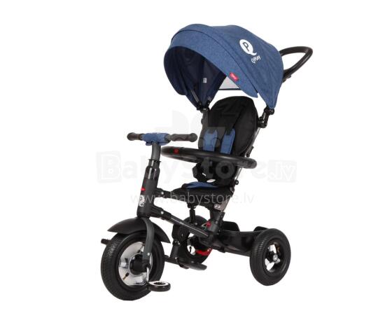 MILLY MALLY 3849 Qplay Tricycle Rito Rubber Blue