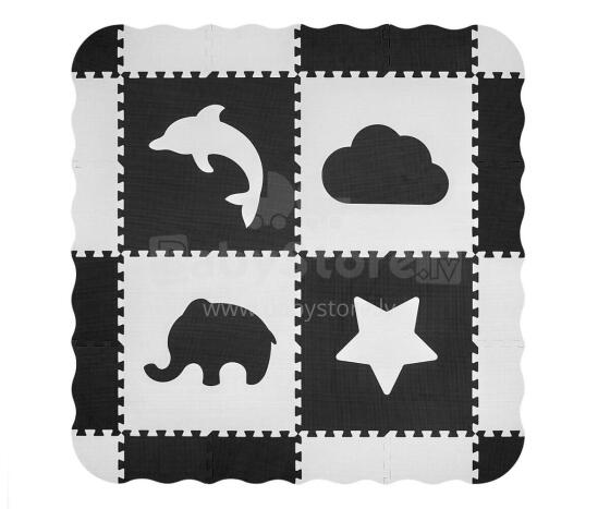 MILLY MALLY 5619 Jolly foam puzzle mat 2x2 gray