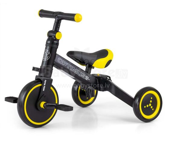 MILLY MALLY 3in1 bike OPTIMUS black