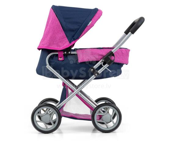 MILLY MALLY Leļļu ratiņi Alice Prestige Navy