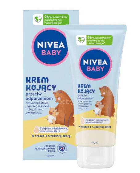 NIVEA BABY 80521 Успокаивающий крем против опрелостей 100 мл