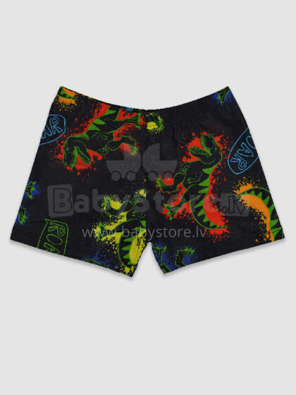 NOVITI KC007-B-01 Navy blue swimming trunks with dinosaur 104-110 cm