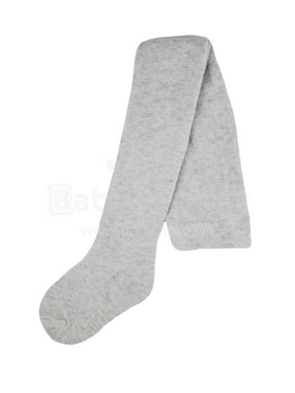 NOVITI RB001-G-06 Cotton tights smooth light gray melange 80/86