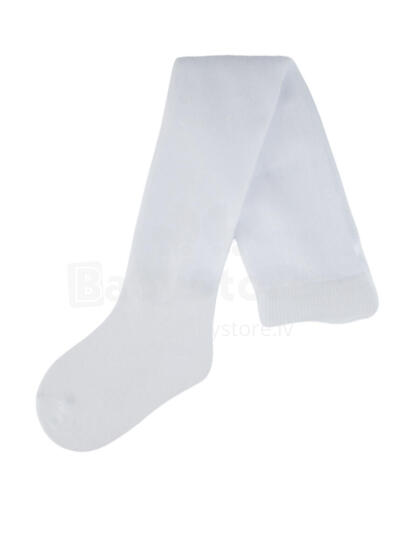 NOVITI RB001-U-01 Cotton tights plain white 92/98