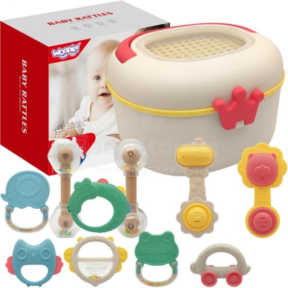 WOOPIE 49447 Soft Rattle Set with Box