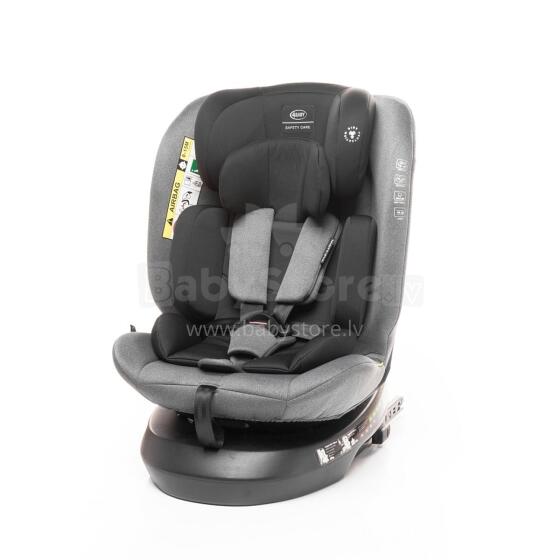 4 BABY Autokrēsliņš MATT-FIX 40-150cm GREY I-SIZE