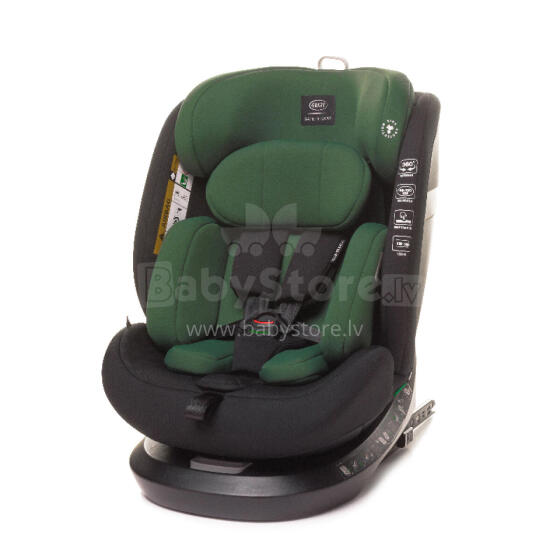 4 BABY ROTO-FIX seat 40-150cm Dark green I-Size