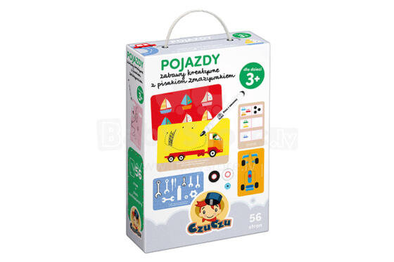 CzuCzu 6394794 Educational book Vehicles
