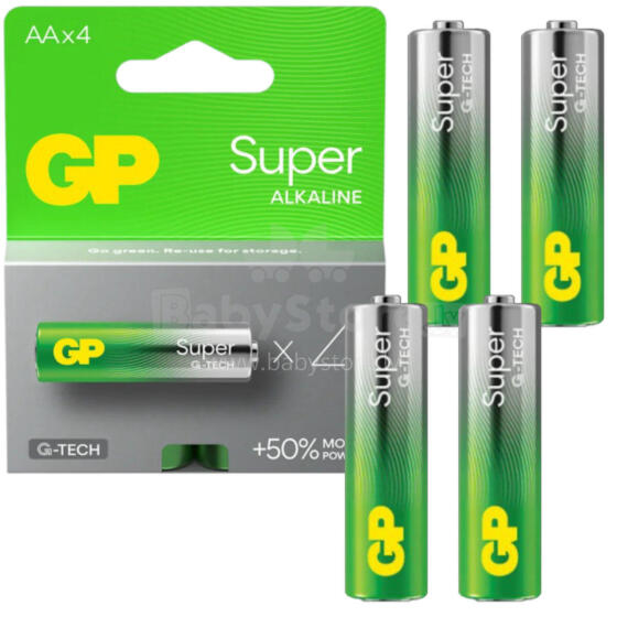 BATERIA ALKALICZNA GP LR6/AA 4 SZTUKI