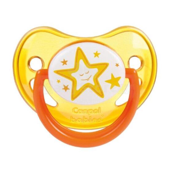 CANPOL BABIES soother silicone orthodontic Night Dreams, 18m+, 22/502_new