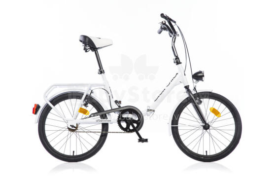 Foldable bicycle 20'' AURELIA, white