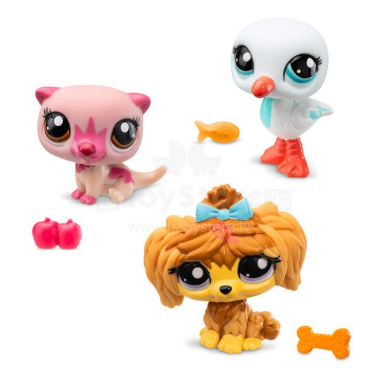LITTLEST PET SHOP Figūriņu komplekts, 3 gab.