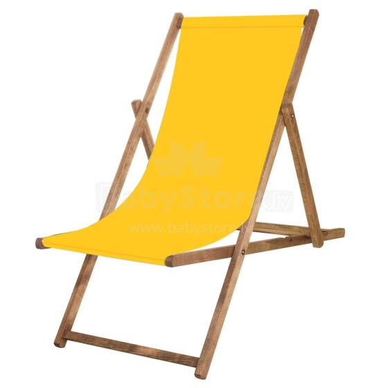 Folding chair Springos DC0012 OXFORD40 yellow