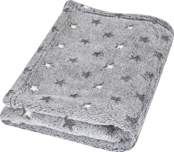 Детское одеяло MATEX MILLY из микрофибры 75X100 [TB0294_G44] серые звезды