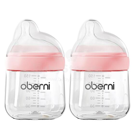 Oberni Anti-Colic Baby Bottle Art.237431 Pink