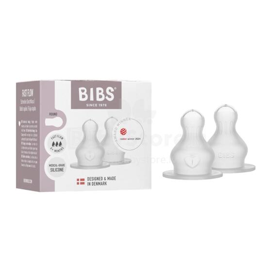 Bibs Bottle Nipple  Fast Flow Silicone Art.237442