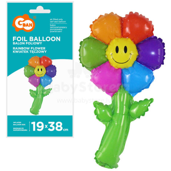 I-Toys Balon Art.237461  Helija balons Puķe 19x38