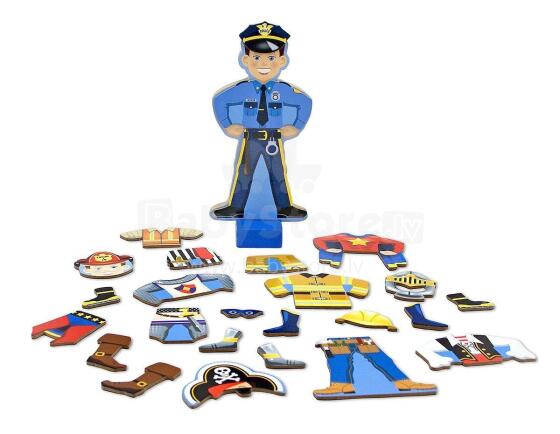 Melissa&Doug Magnetic Dress Up Art.13550