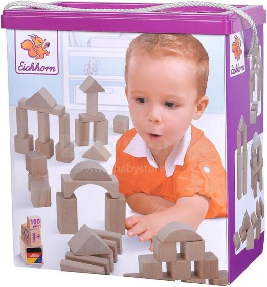 Relaxdays Wooden Building Blocks Art.237542