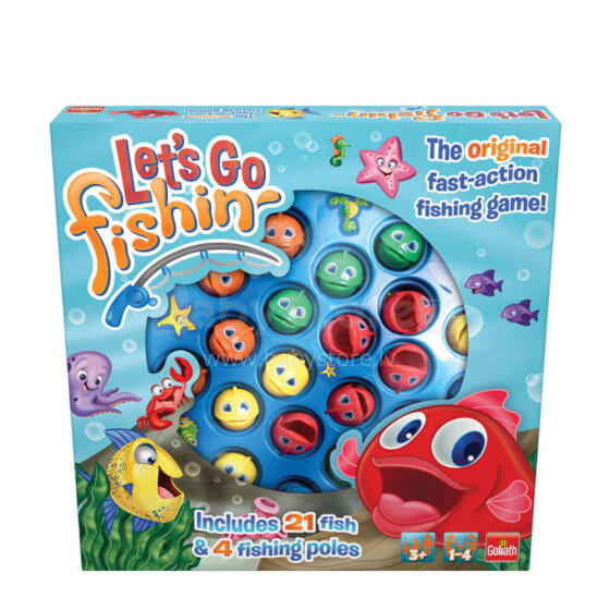 GOLIATH spel Let's Go Fishing Original, 30816.006