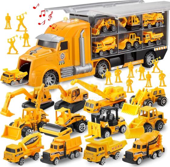 Joyin  Die-Cast Construction Vehicles  Art.237650